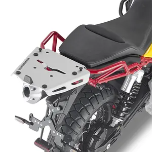 Halter Top Case Motorrad Alu Givi Monokey Moto Guzzi V85 TT (19 à 21)