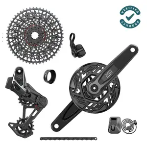 Complete group Sram X0 T-TYPE Eagle E-MTB AXS 104 BCD 34D (10-52)