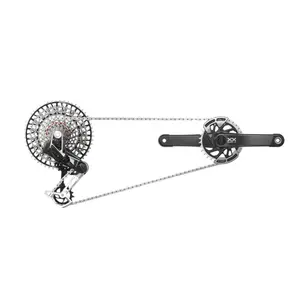 Complete bike group Sram XX PM T-type AXS Q194 CL55 Dub Wide 170 10/52