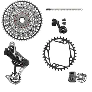Complete bike group axs t-type clip-on Sram XX 104BCD 36DTS 165 10/52