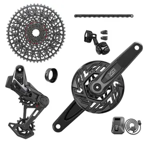 Complete bike group Sram X0 Bosch Isis AXS T-type Clip-on 160 10/52