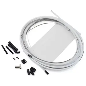 Derailleur cable kit Sram Slickwire Pro Route/Vtt 4Mm Blanc