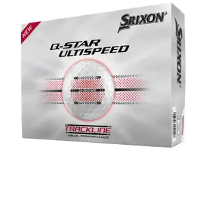 Golfbollar Srixon Q-star Ultispeed Trackline (x12)
