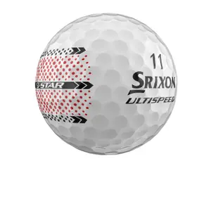 Golfbollar Srixon Q-star Ultispeed Trackline (x12) image-1