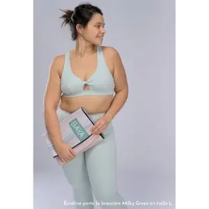 Sujetador de mujer Baya vata Milky Green image-3