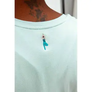 Camiseta de tirantes para mujer Baya padma milky Green image-3