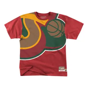 T-shirt Seattle Supersonics big face supersonics