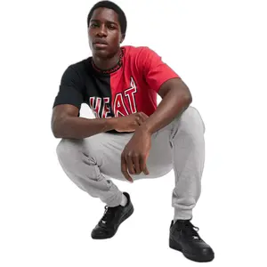 NBA Miami Heat split color T-shirt image-2