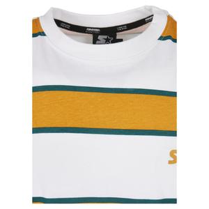 T-shirt Urban Classics starter logo striped image-2