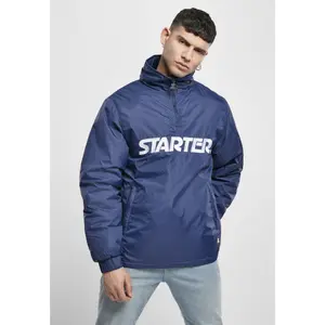 Jacket Urban Classics starter logo 1/2 zipped image-2