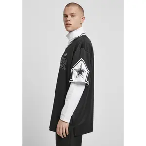 T-shirt Urban Classics starter star sleeve sports image-3