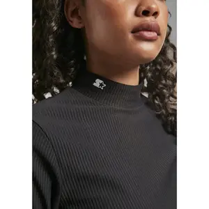 Crop top Col roulé à manches longues femme Urban Classics starter stretch image-5