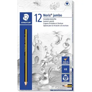 Box of 12 pencils Staedtler Jumbo Triplus image-3