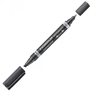 Förpackning med 4 markörer Staedtler Lumocolor Duo image-2