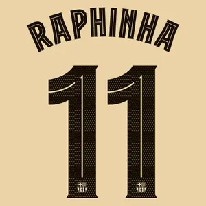 FC Barcelona Flocage Ligue des Champions RAPHINHA #11 2025/26