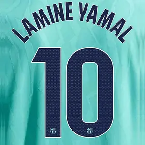 Flocagem terceiro FC Barcelona Liga LAMINE YAMAL #10 2026/27