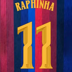 FC Barcelonas flocering hemma Ligue des Champions RAPHINHA #11 2026/27