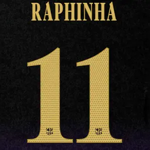 Flocage bort FC Barcelona Ligue des Champions RAPHINHA #11 2026/27