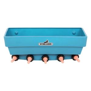 120018115-voederbak-zonder-compartimenten-voor-vee-5-plaatsen-stallion-fc5-blauw-30-l