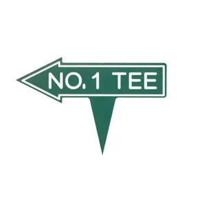 Flèche de direction double face Standard Golf Next Tee image-0