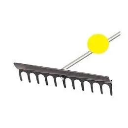 Γάντζος με αλουμινένια λαβή Standard Golf Duo Rake image-0