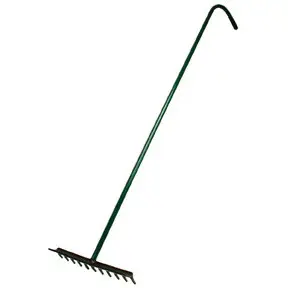 Καμπυλωτός μεταλλικός τσουγκράνα Standard Golf Duo Rake image-0