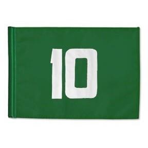 Fanion tubulaire chiffre blanc 10-18 Standard Golf (x9)