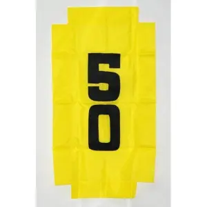 50 verticale afstandsbanner Standard Golf