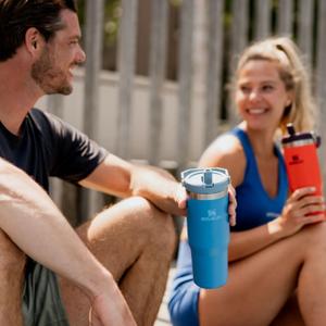 Drikkedunk med sugerør Stanley The IceFlow™ image-5