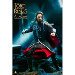 Figurina Star Ace The Lord of The Rings Aragorn Deluxe Version Real Master image-3