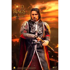 Figurine Star Ace Aragorn Real Master du Seigneur des Anneaux image-1