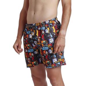 16305-0-000600-short-de-bain-bande-dessinee-star-wars-multicolor