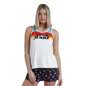 Pijama sem mangas arco-íris mulher Star Wars image-0