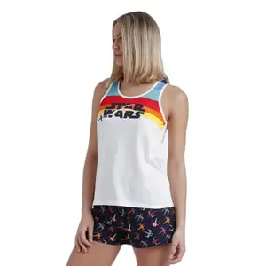 Pijama sem mangas arco-íris mulher Star Wars image-1