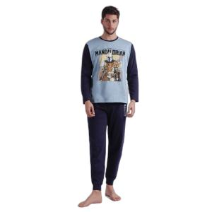 Langærmet pyjamas Star Wars Big Mando