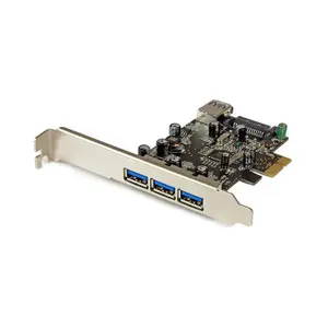Carte contrôleur PCI-E 3 ports USB 3.0 + 1 int. USB 3.0 StarTech PEXUSB3S4 image-0