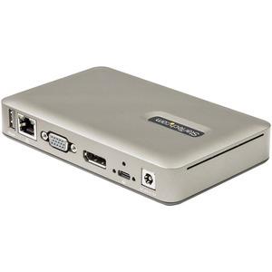 Station d'accueil USB-C DisplayPort StarTech 4K 30HZ VGA/65W PD/4-PORT USB HUB/GBE image-2