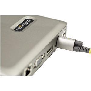 Station d'accueil USB-C DisplayPort StarTech 4K 30HZ VGA/65W PD/4-PORT USB HUB/GBE image-4