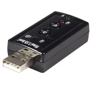 Adaptateur USB audio stéréo 7.1 virtuel StarTech image-0