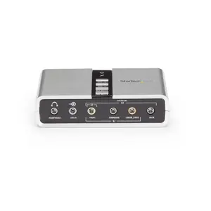 Adaptateur carte son USB vers audio stereo numérique SPDIF StarTech image-1