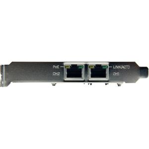 Carte réseau PCI express 2 gigabit ethernet RJ45 POE/PSE StarTech image-2