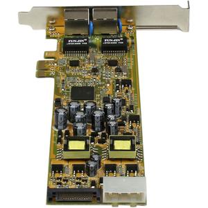 Carte réseau PCI express 2 gigabit ethernet RJ45 POE/PSE StarTech image-3