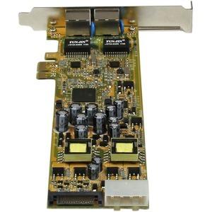 Carte réseau PCI express 2 gigabit ethernet RJ45 POE/PSE StarTech image-4