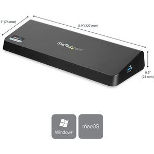 Station d'accueil USB 3.0 PC portable - HDMI/DisplayPort 4K StarTech image-1