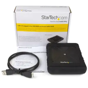 Boîtier externe pour disque dur SSD USB 3,0 antichoc 6GB/S StarTech image-4