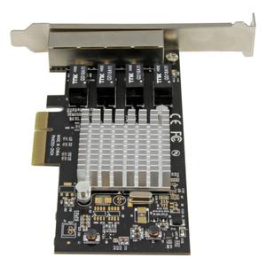 Carte réseau avec puce intel 4 ports StarTech Gigabit I350AM4 CHIP PCIE image-3