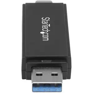 Lecteur de carte SD et microSD pour les appareils compatibles USB-C et USB-A StarTech image-1