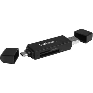 Lecteur de carte SD et microSD pour les appareils compatibles USB-C et USB-A StarTech image-2