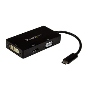 Station d'accueil StarTech 3in1 Video Converter  Usb Type C To Vga Dvi Or Hdmi  4k image-0