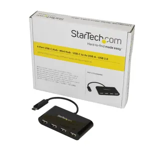 Hub USB 4 port 2.0 type C StarTech image-4